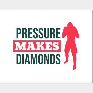 Pressure MMA Fighter Kickboxer Muay thai Posters and Art